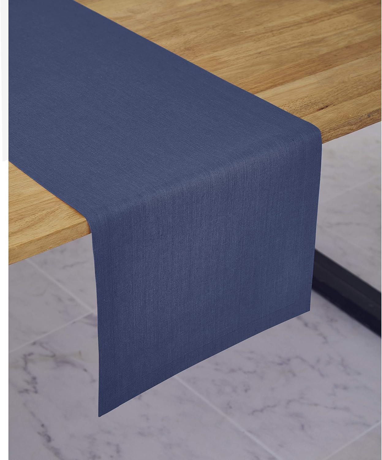 Best blue linen table runner