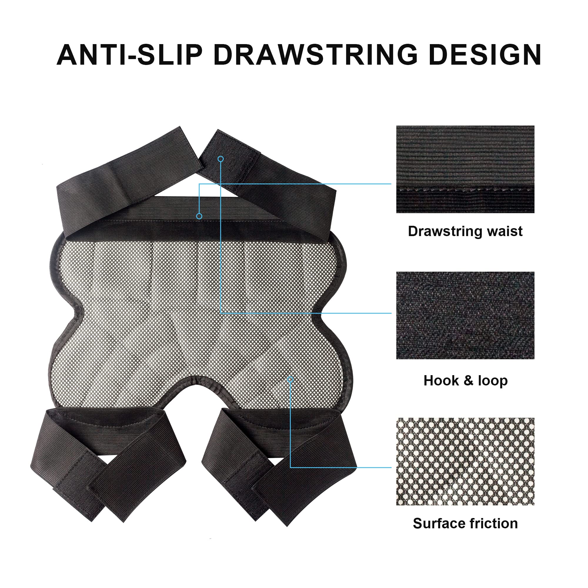 Butt Pads for Skating, 25 mm Thick Bum Protector for Kids (3-7 Years Old) Lightweight, Anti Slip Snowboard Padded Pants, Hip Pads for Ice Skating Ski Skiing Skateboarding Cycling
