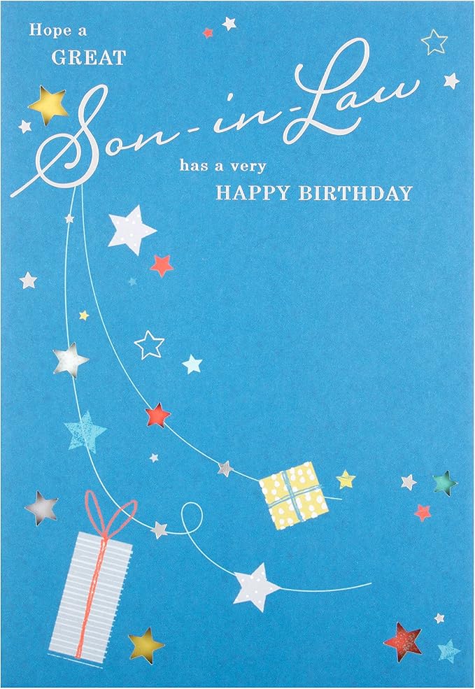 Hallmark Son In Law Birthday Card Enjoy Medium Amazon co uk 