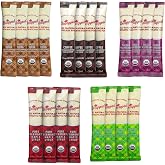 UnTapped Maple Syrup Energy Gels Pack of 20 | 5 All-Natural Flavors Including Coffee, Raspberry, Pure Maple, Citrus, &amp; Cocoa | USDA Organic-Certified Maple Syrup for Long-Lasting Energy