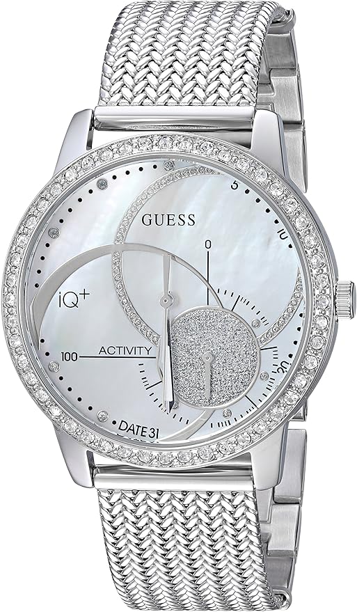 silver ladies smart watch