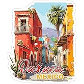 Oaxaca Mexico Sticker 4 Inch - Waterproof Vinyl Decal for Laptop Water Bottle Car Tumbler - Durable Aesthetic Long-Lasting Stickers for Adults ID44990