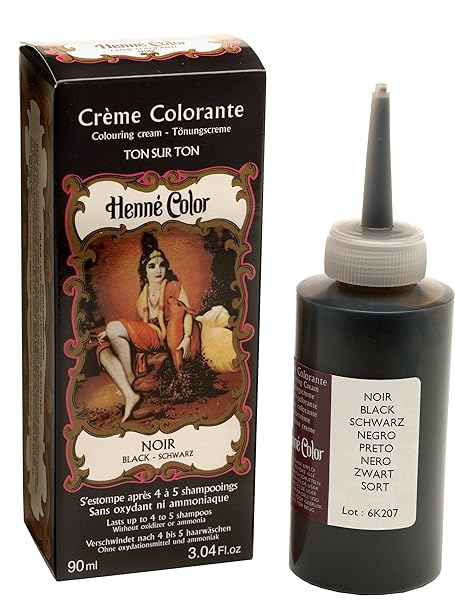 Henné Color Black (schwarz) Henna-Tönungscreme