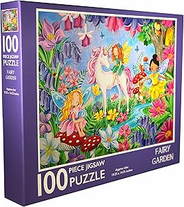 Page Publications Collection - Fairy Garden - Jigsaw Puzzles 100 Pieces for Adults - Games for Adults, Teens and Kids