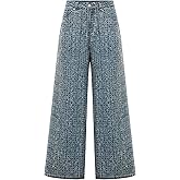 Jeans for Women High Waisted Straight Wide Leg Denim Pants Baggy Y2K Vintage Distressed