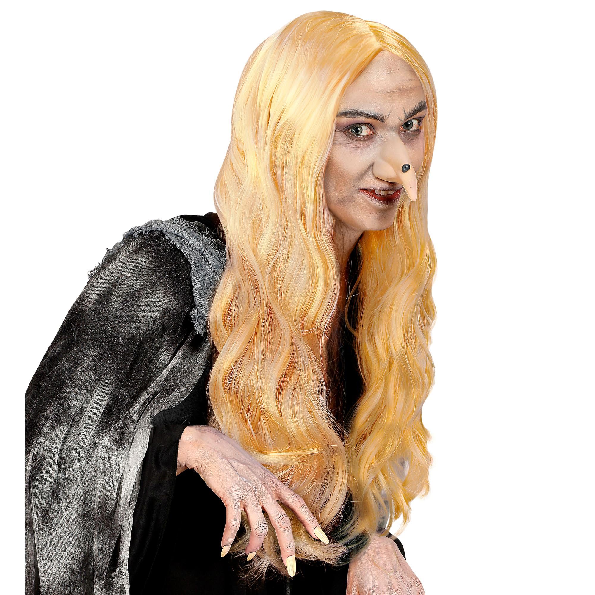 Ladies Witch Morgana Blonde Wig for Hair Accessory Fancy Dress — image 1