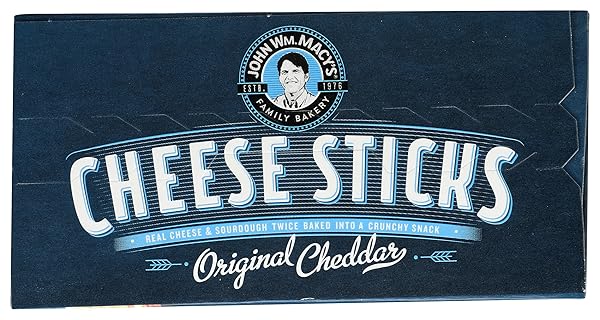 JOHN MACYS CHEESESTICKS ORIGINAL CHEDDAR, 4 OZ
