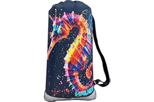 WALKER BRAND Walker Beach Mesh Net Travel Boat Bag for Snorkeling, Dive, and Swim Gear – USA Made