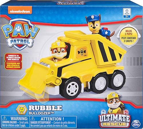 Paw Patrol Rubble's Ultimate Rescue Bulldozer with Moving Scoop