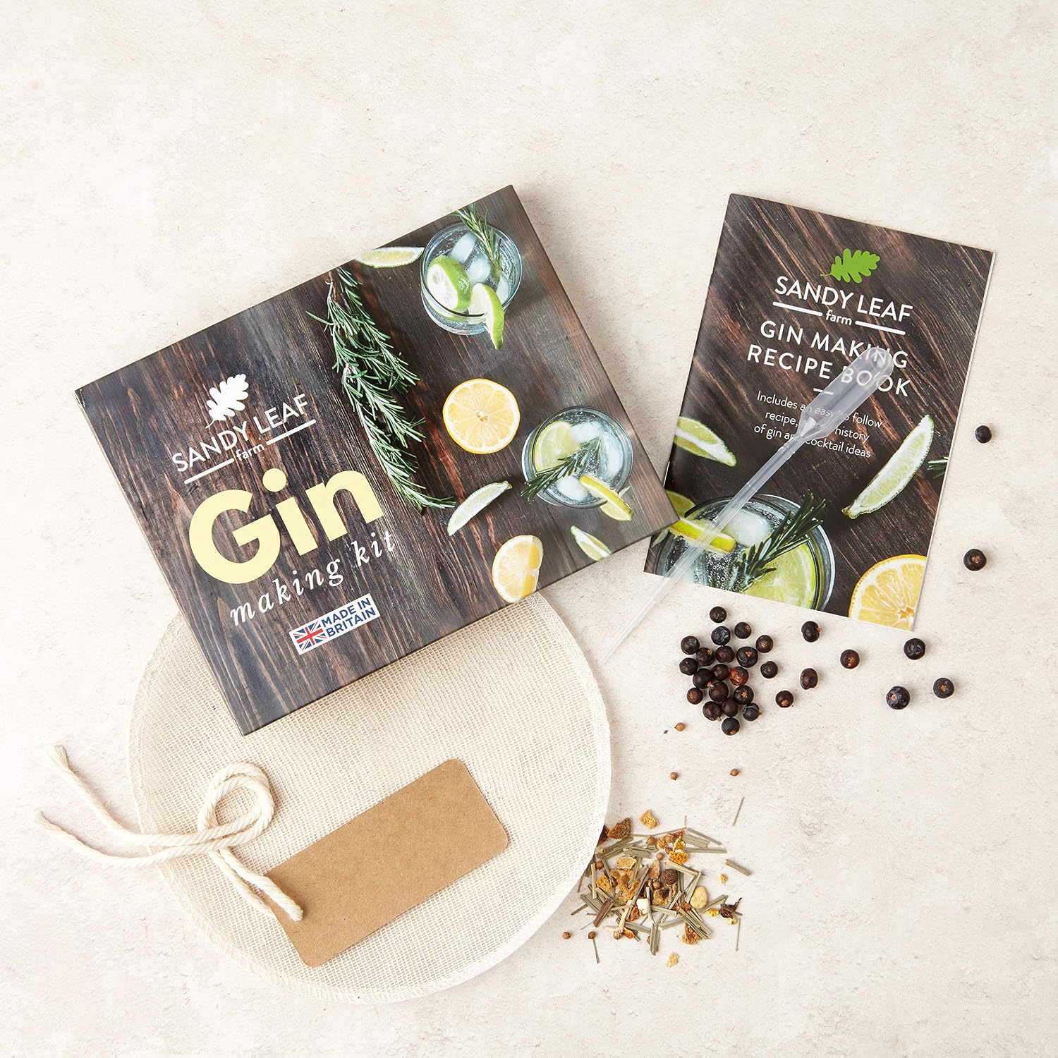 Sandy Leaf Farms Gin Making Kit - Make Your Own Gin Kit for Adults - Valentine Day Gin Gifts for Men and Women - Image 4