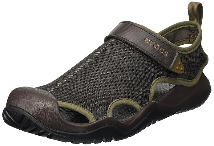 crocs Herren Swiftwater Mesh Deck Men Geschlossene Sandalen