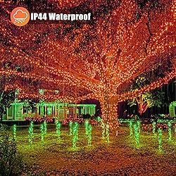 Vivideal 100 LED Halloween Lights Outdoor, 33ft