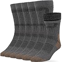 Merino Wool Socks For Women Men's Heavy Duty Wool Blend Thermal Socks - Winter Warm Work & Hiking Boot Socks Men's Winter Socks - Foto 4
