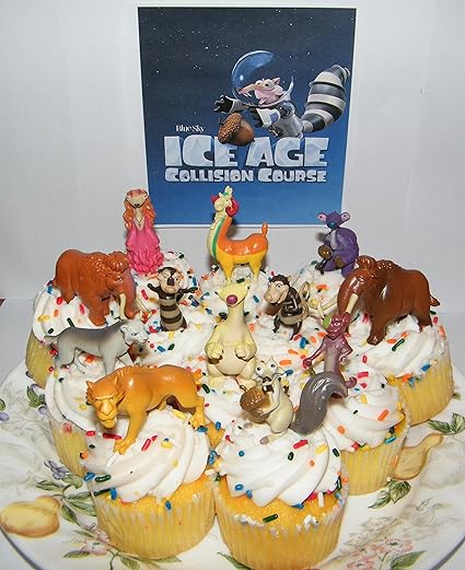 Amazon Com Ice Age Collision Course Movie Deluxe Cake Toppers