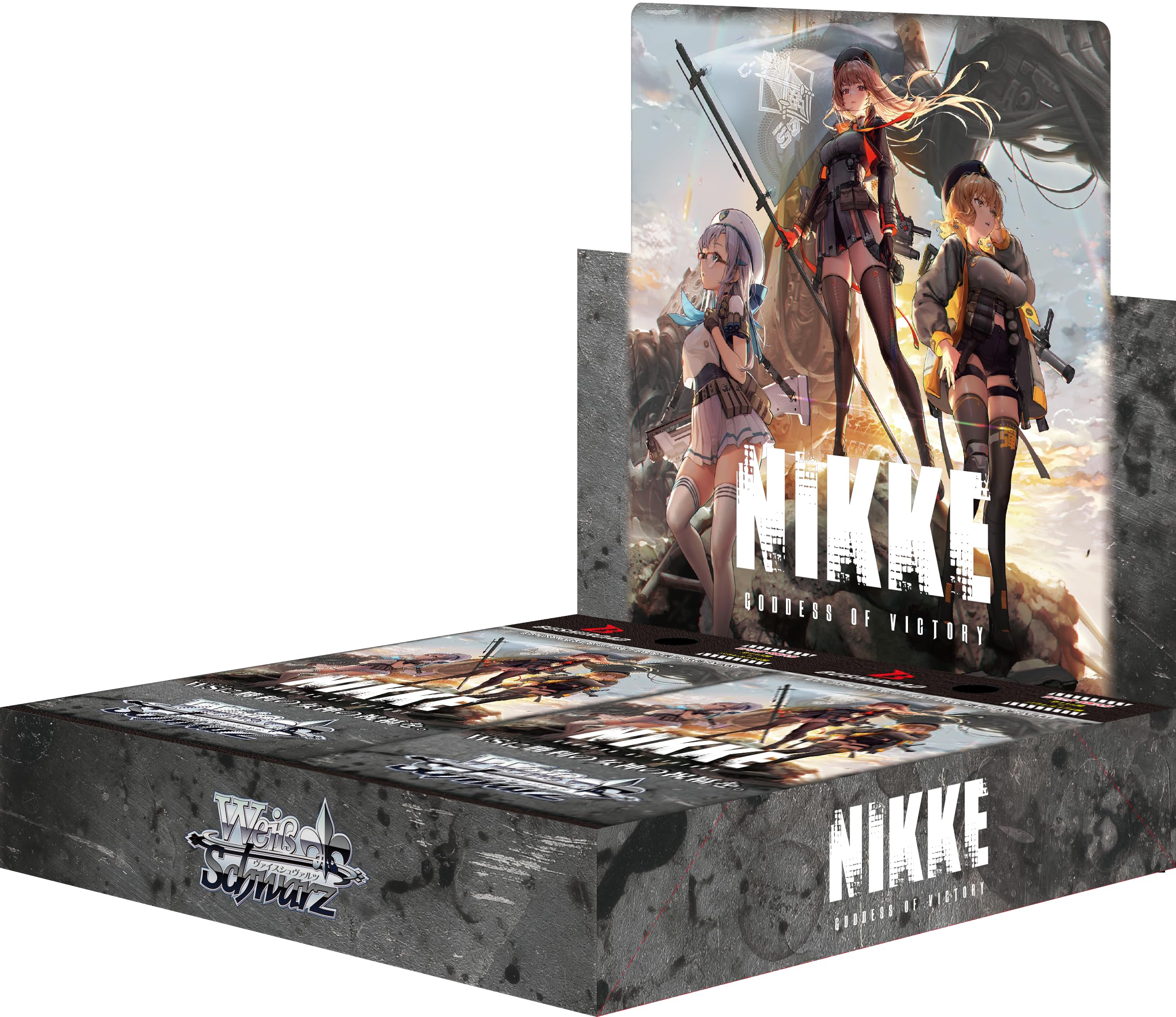 Photo 1 of *MISSING 5 BONUS CARDS* Bushiroad Weiss Schwarz Trial Deck Goddess Victory NIKKE - Anime CCG Deck (15+) - 50 Cards, Playmat, Manuals - 2024 Release