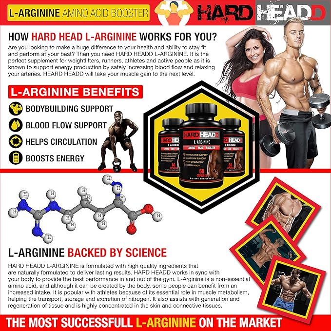 Amazon Com L Arginine Extra Strength Amino Acid Booster For