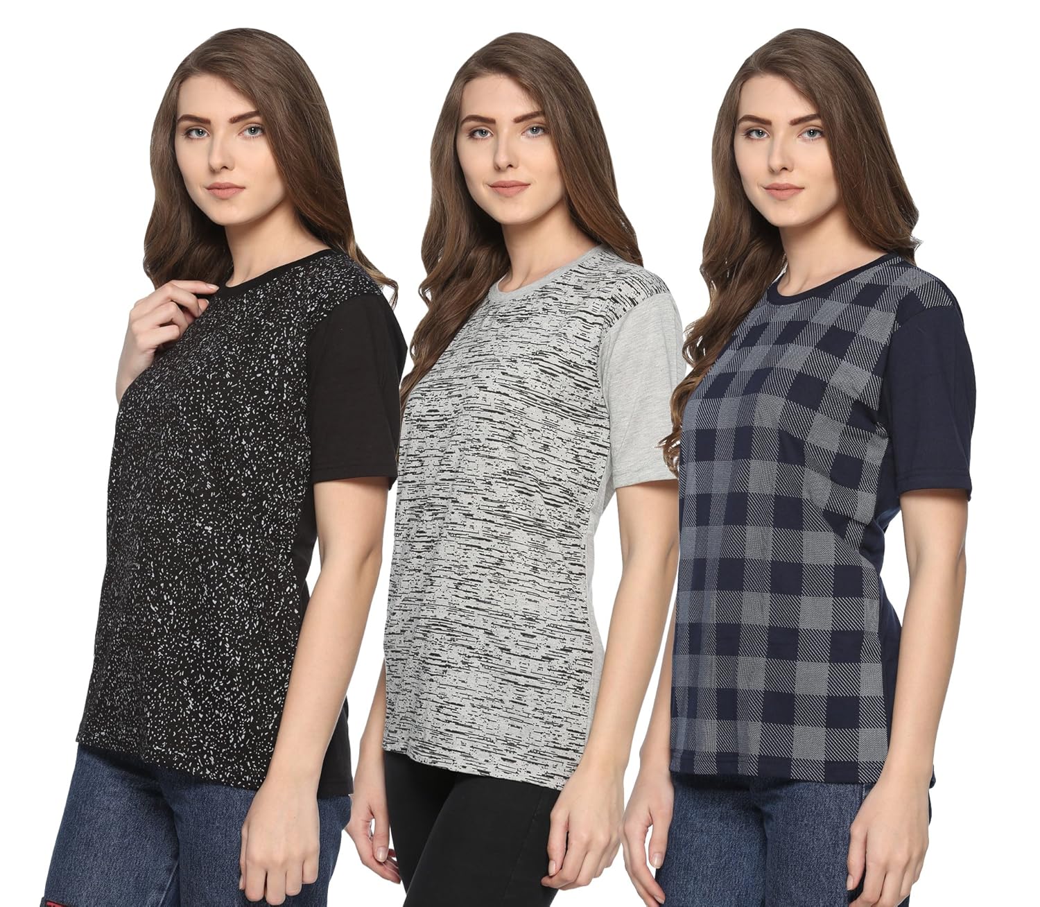 shaun women's t-shirts (pack of 3)