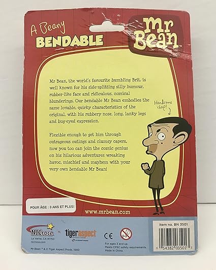 mr bean bendy toy