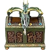Dragon Hinged Keepsake Musical Trinket Box by The San Francisco Music Box