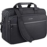 KROSER Laptop Bag Premium Laptop Briefcase Fits Up to 17.3 Inch Laptop Expandable Water-Repellent Shoulder Messenger Bag Comp