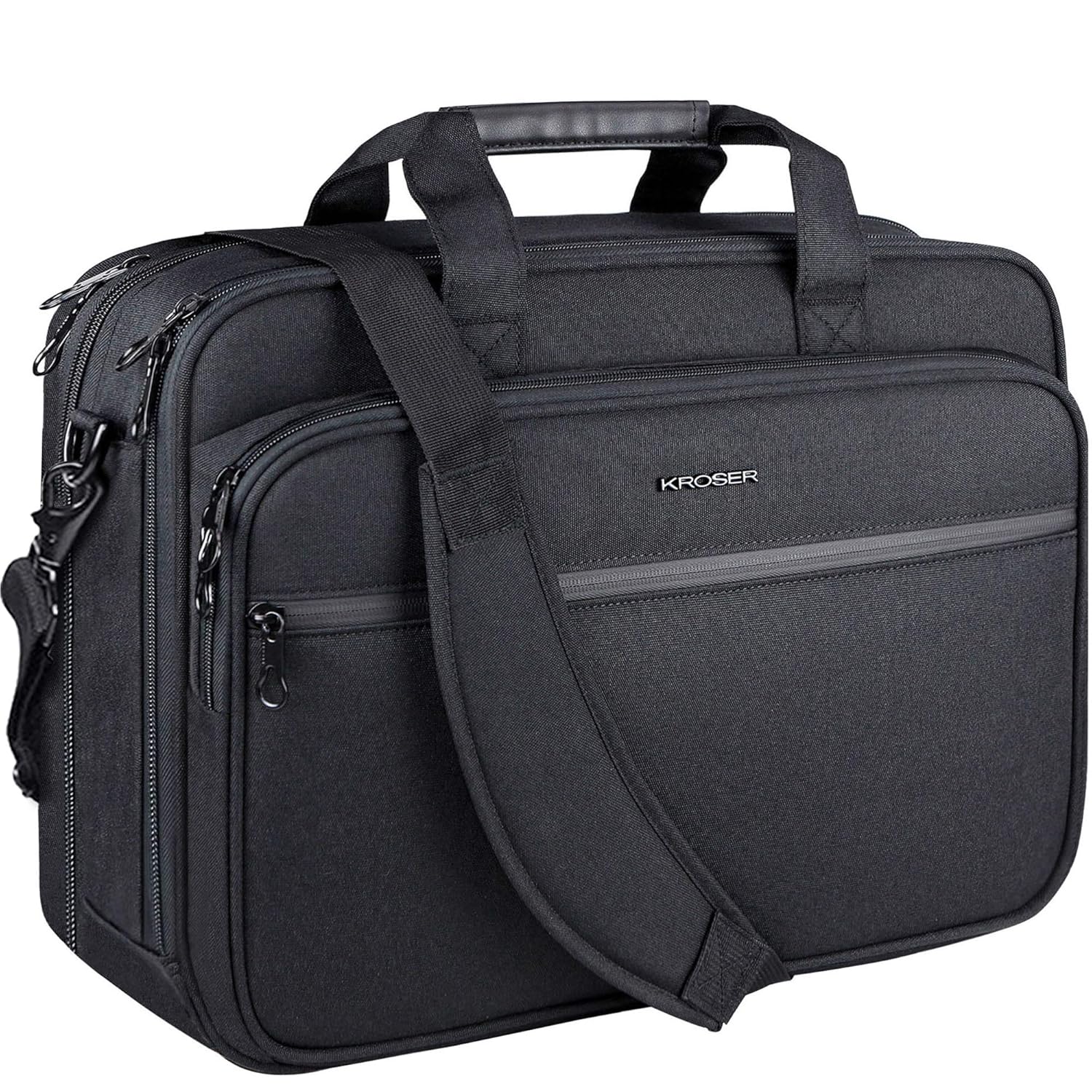 KROSER 18" Laptop Bag Premium Laptop Briefcase Fits Up to 17.3 Inch