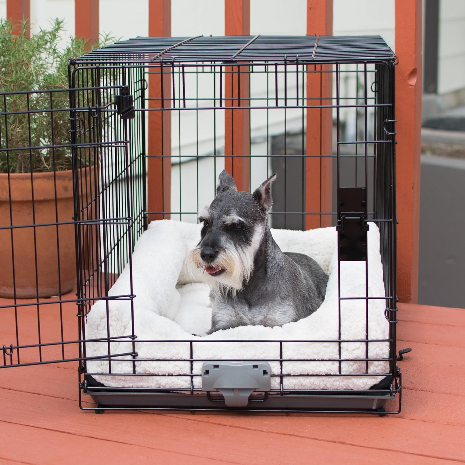 K&H Pet Products Deluxe Bolster Crate Pad Small Natural 20" X 25" Amazon.ca Pet Supplies