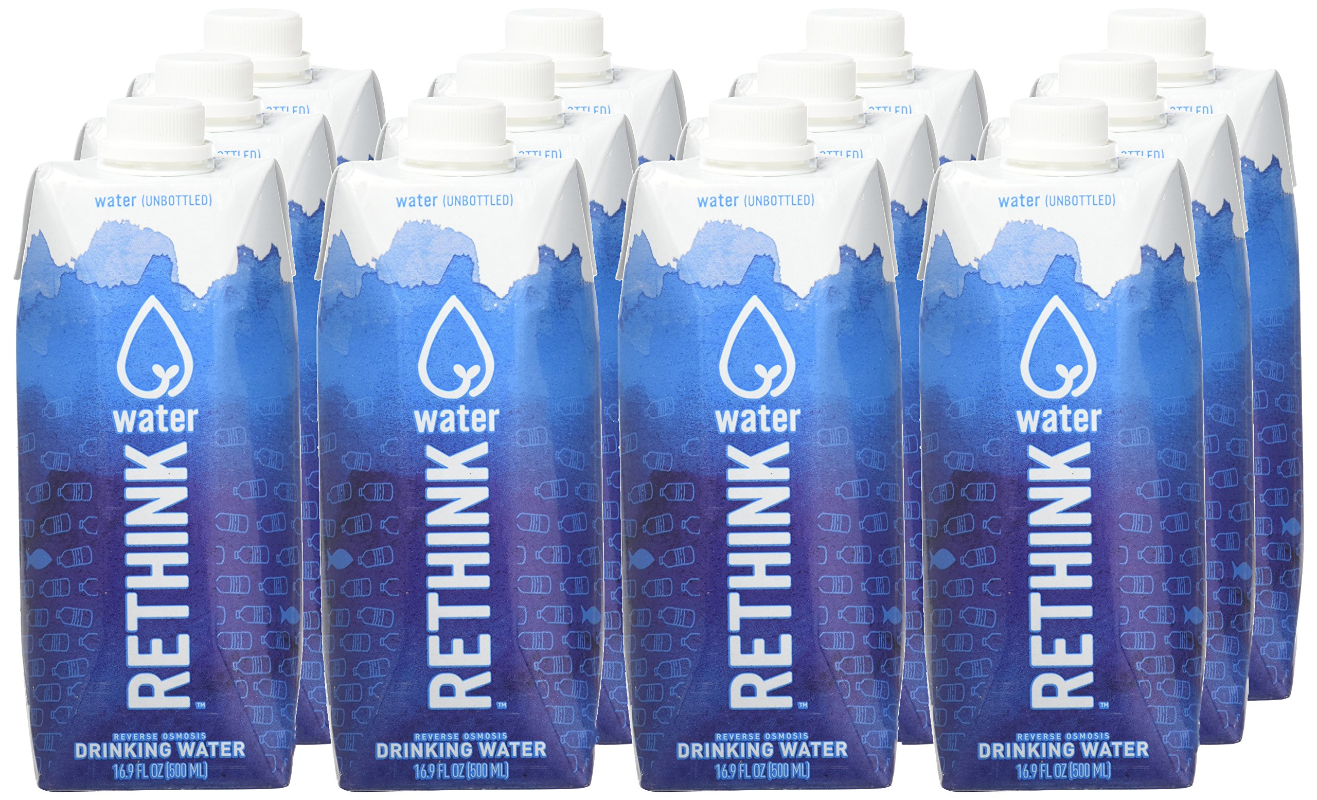 Rethink Water, Bottled Water But Better, Pure Reverse Osmosis Filtered