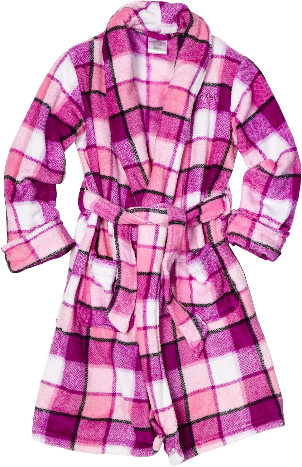 calvin klein pink robe