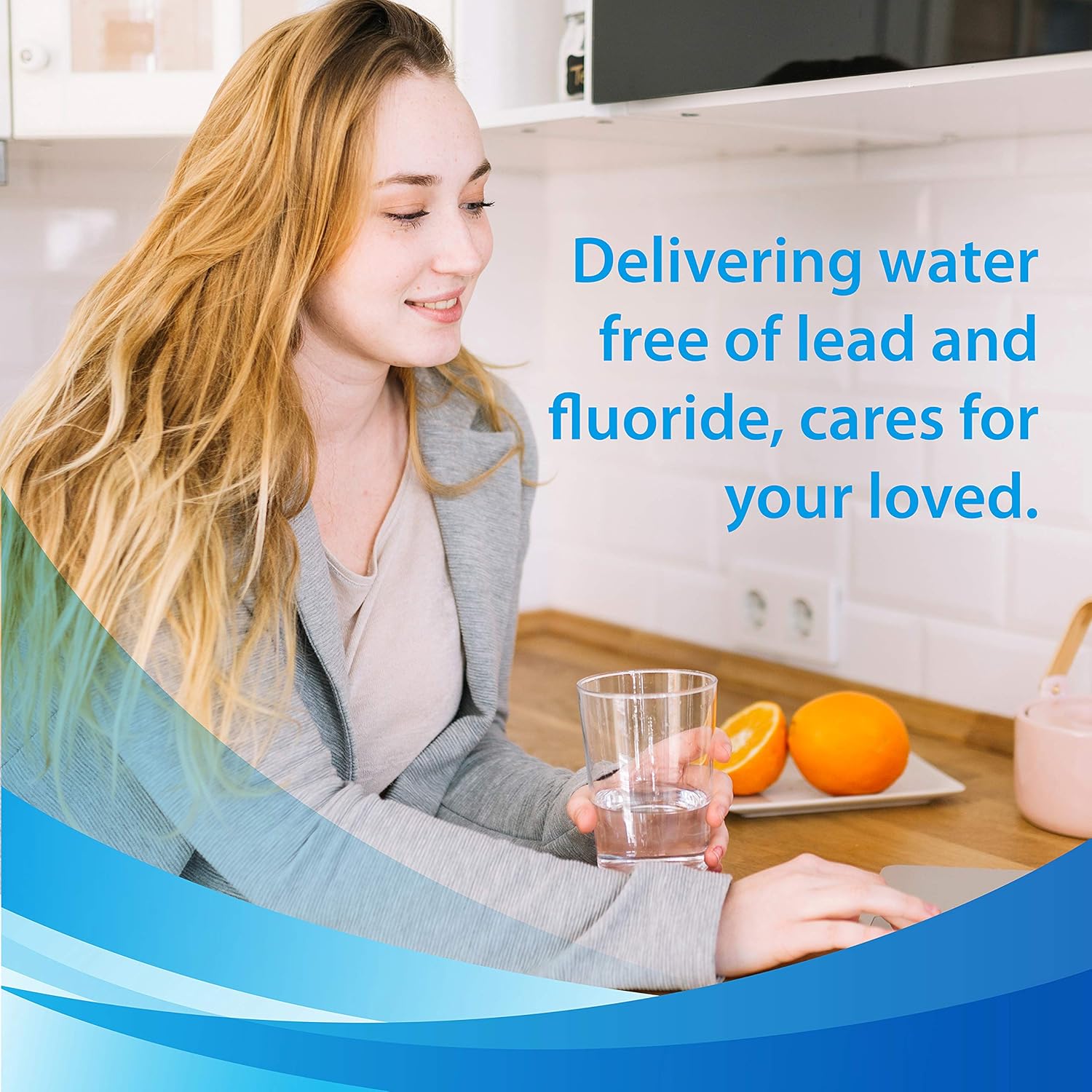 Waterdrop NSF Certified Replacement Filters for ACF Faucet Filtration System, Reduces Lead, Fluoride, Chlorine and More, Last Up to 9 Months (Pack of 3) - - 
