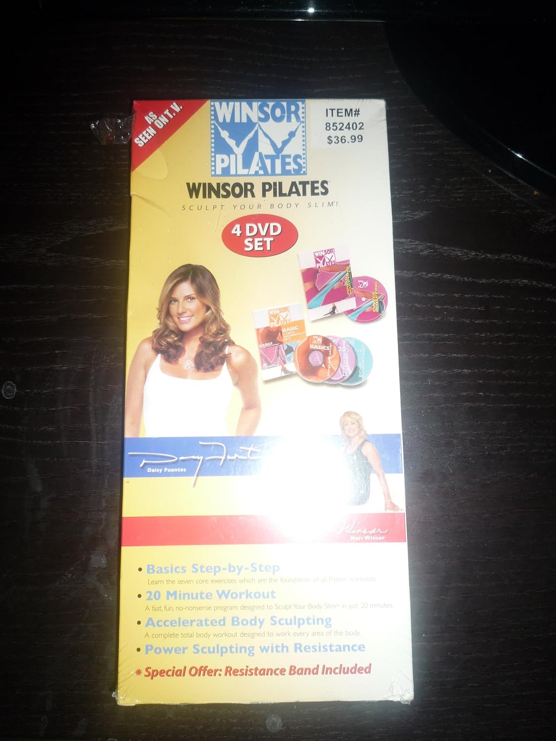 WINSOR PILATES 4 DVD SET Basics Stepbystep