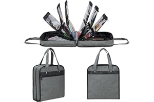 PACMAXI Sewing Accessories Storage Bag, Knitting, Craft Tools and Accessories Organizer, Roomy Carrying Bag for Sewing Tools 