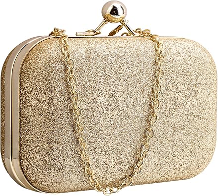 Amazon パーティーバッグ イブニングパッケージ 女性の結婚式の宴会バッグ 花嫁介添人イブニングクラッチストラップスクラブディナークラッチ イブニングバッグ パッケージの宴会バッグ Sasairy シューズ バッグ