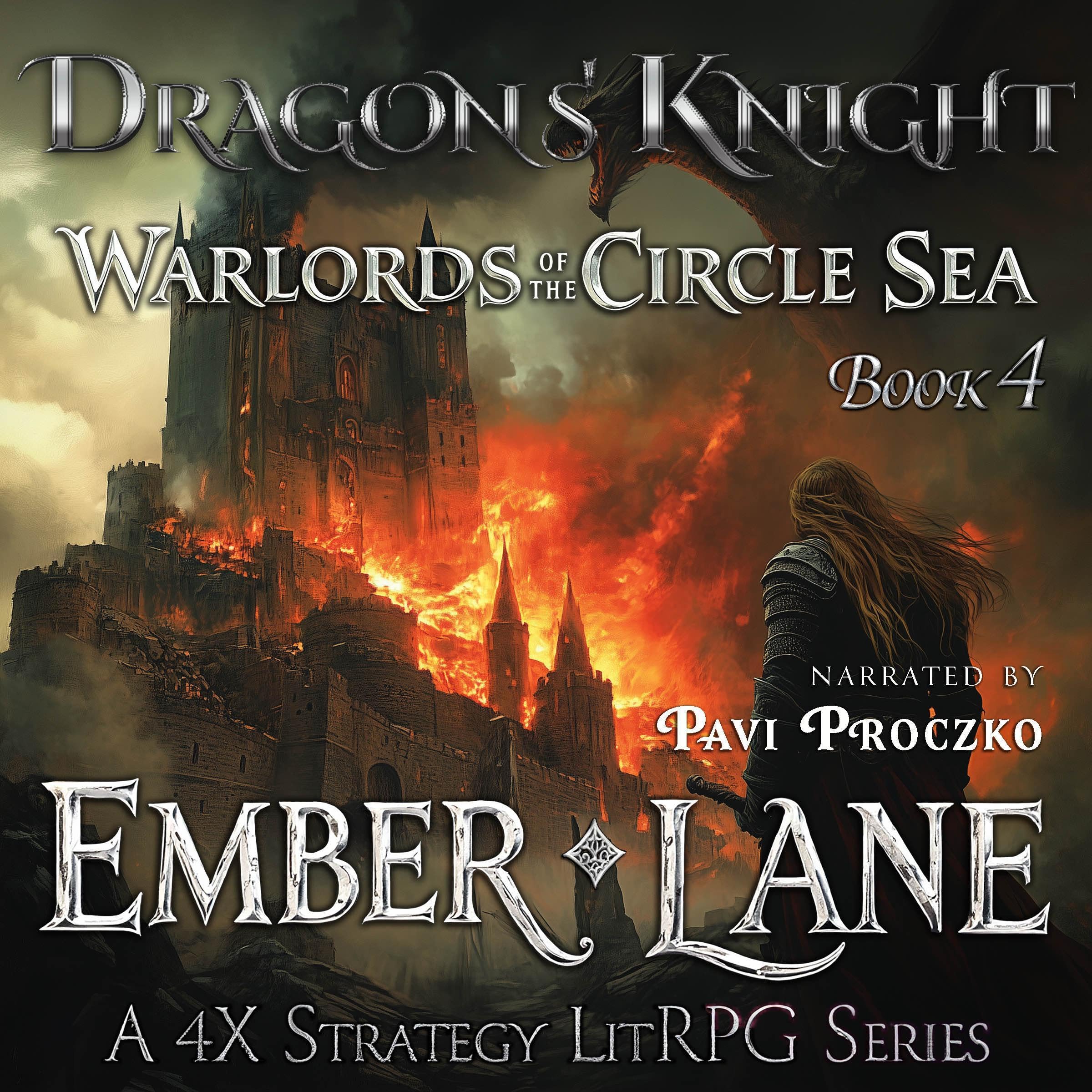 Dragon's Knight: A 4X Strategy LitRPG Series: Warlords of the Circle Sea, Book 4 Image