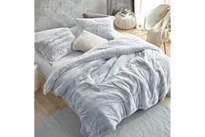 Byourbed Peak of Cozy - Coma Inducer Oversized King Comforter - Chevron Frosted Gray