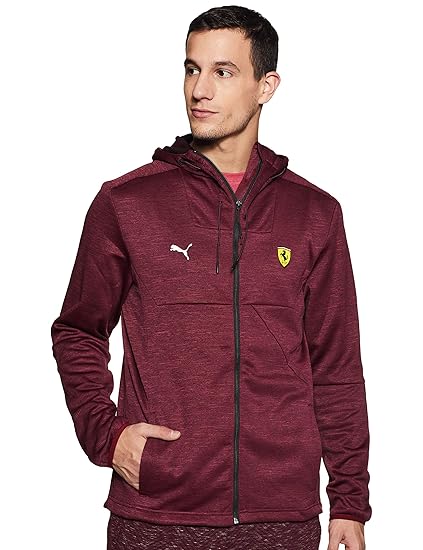 puma maroon jacket