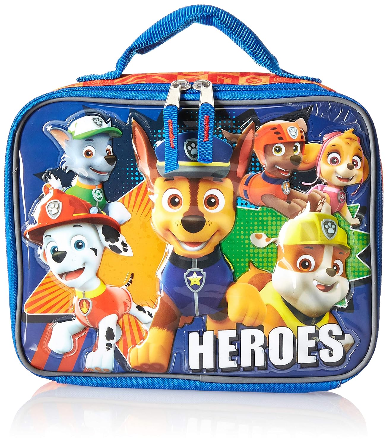 Paw Patrol B18PP38353TU Heroes Lunch Bag Tote, One Size