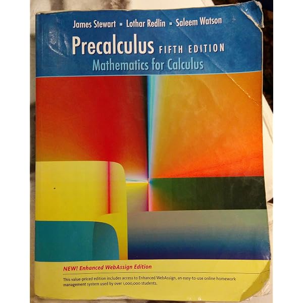 Amazon.com: Precalculus: Mathematics for Calculus, Fifth Edition