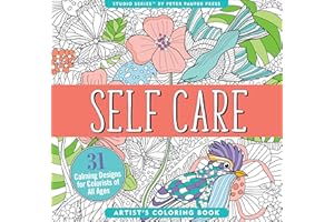 Self Care Coloring Book (31 stress-relieving designs)