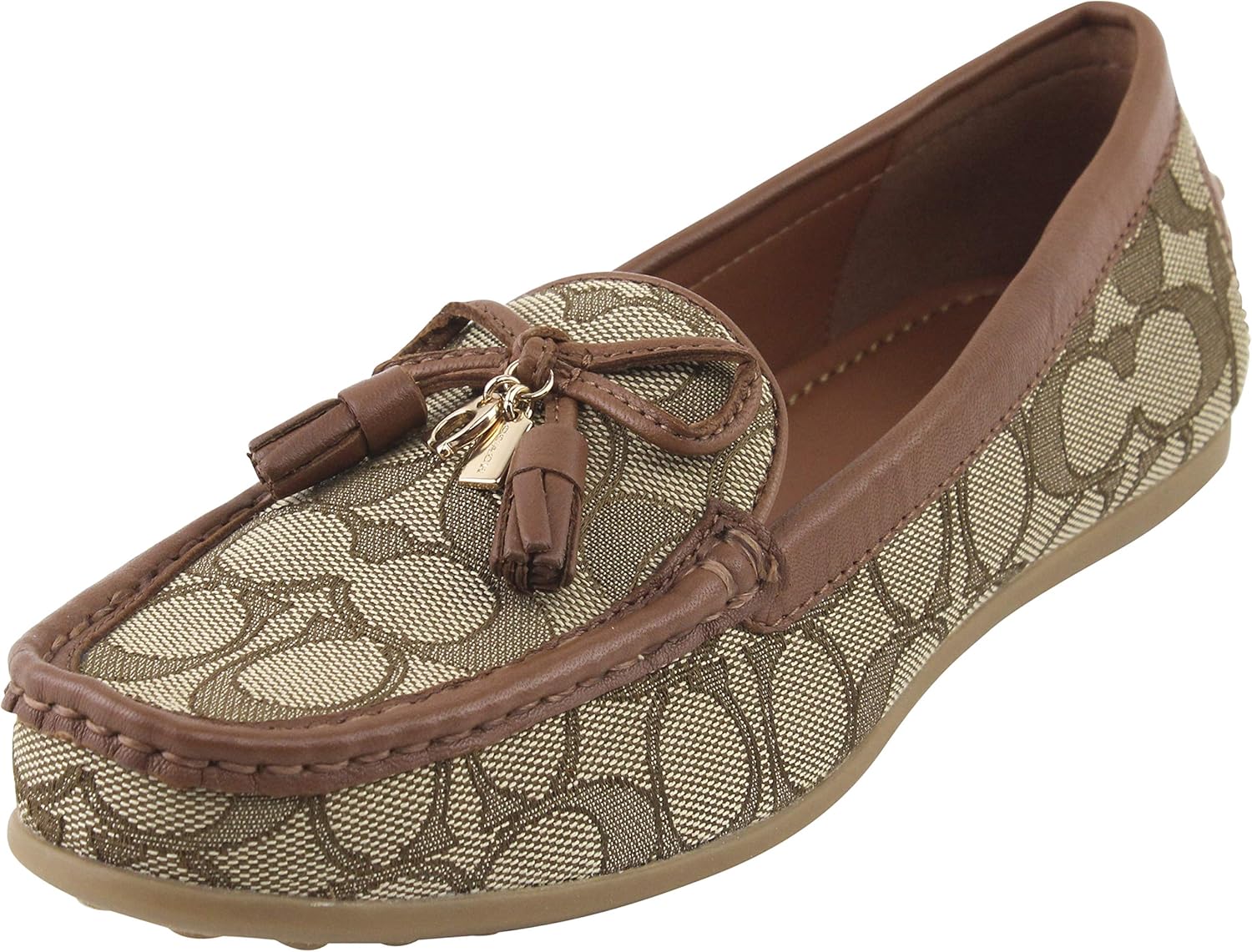 Khaki loafers womens Clearance