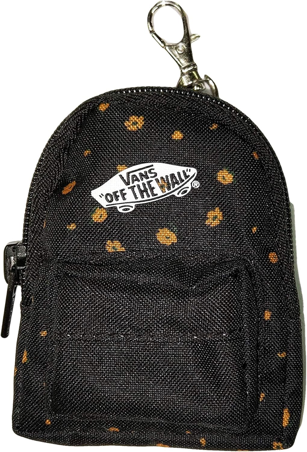 Amazon Com Vans Otw Mini Backpack Keychain Black Flowers