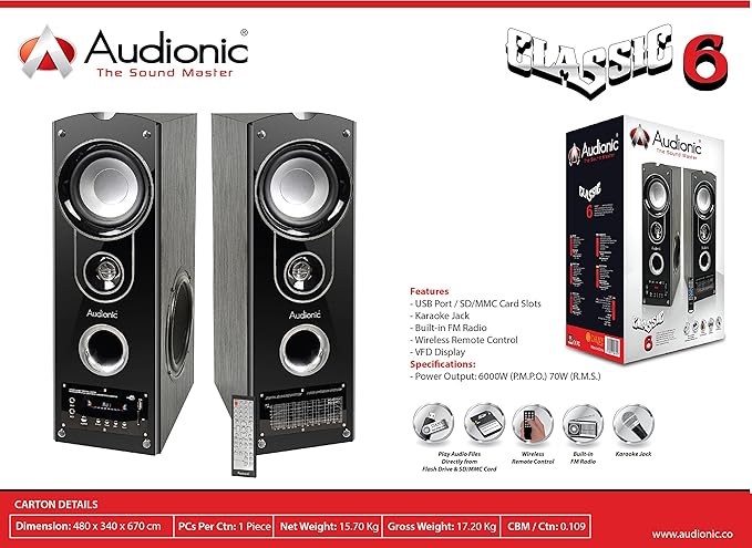 audionic karaoke speakers