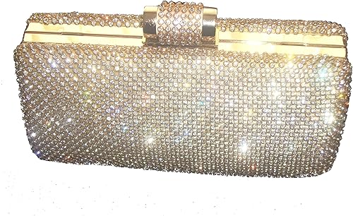 large gold clutch bag uk