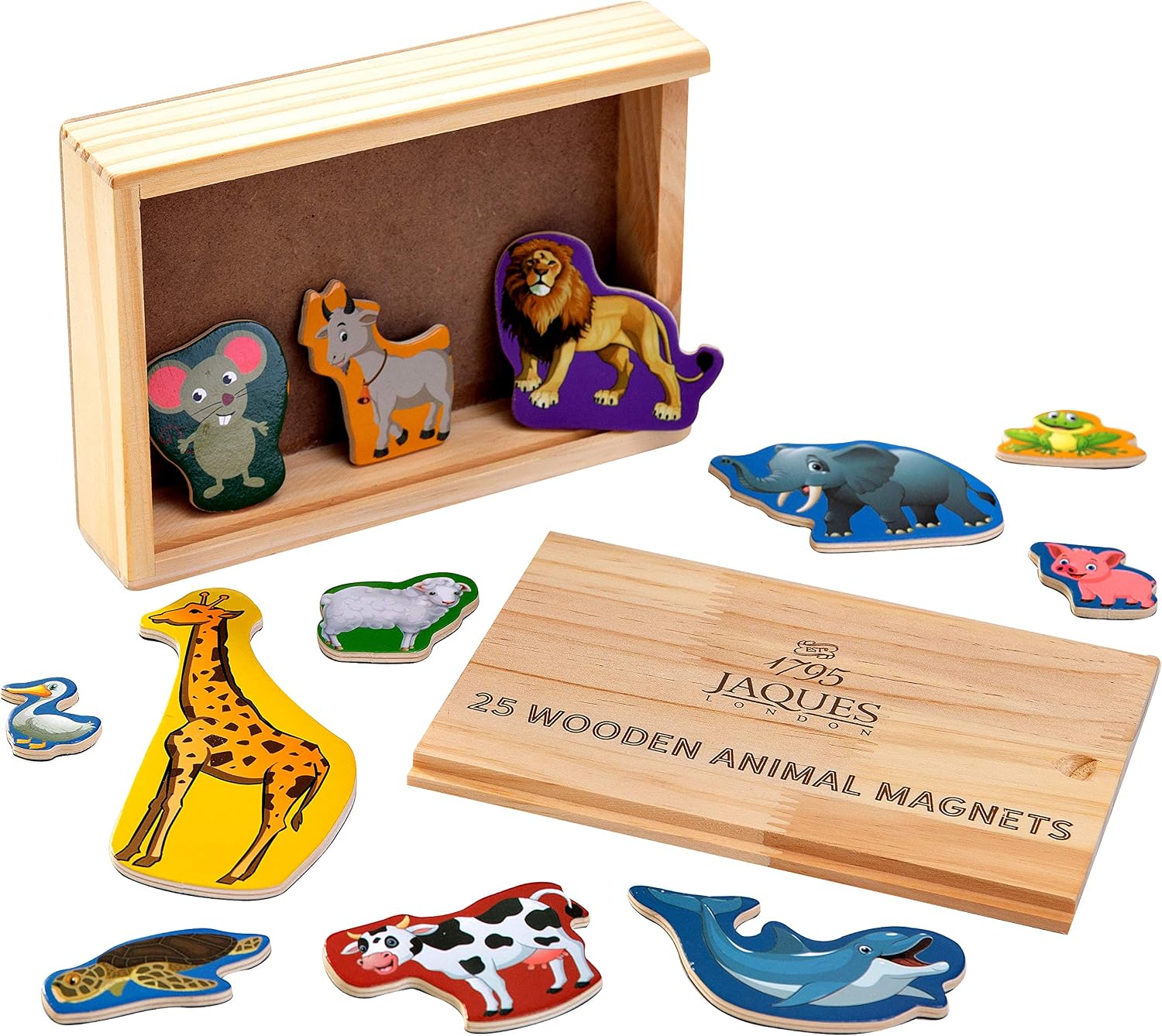 Jaques of London Animal Magnets for Kids, Multicolor, Small - Image 5