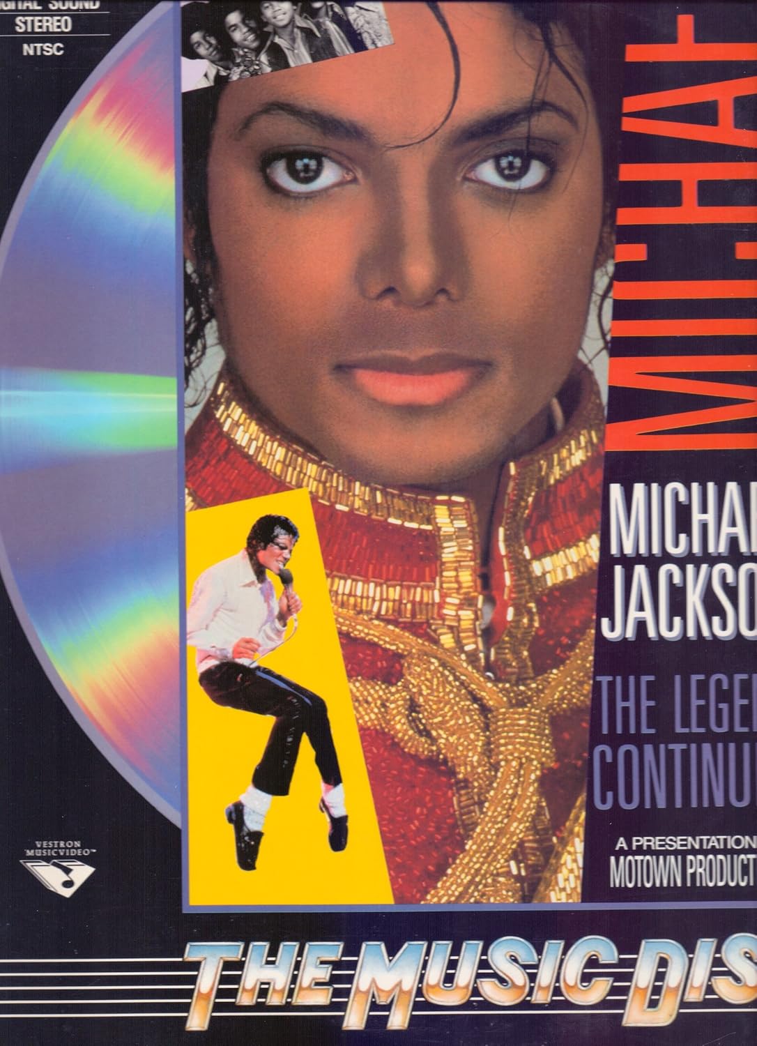 LASER DISC!!!! Michael Jackson The Legend Continues Michael Jackson