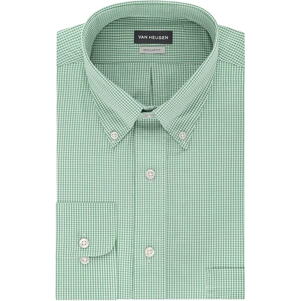Amazon.com: Van Heusen Men's Dress Shirt Flex Collar Stretch Slim Fit Print  : Clothing, Shoes & Jewelry