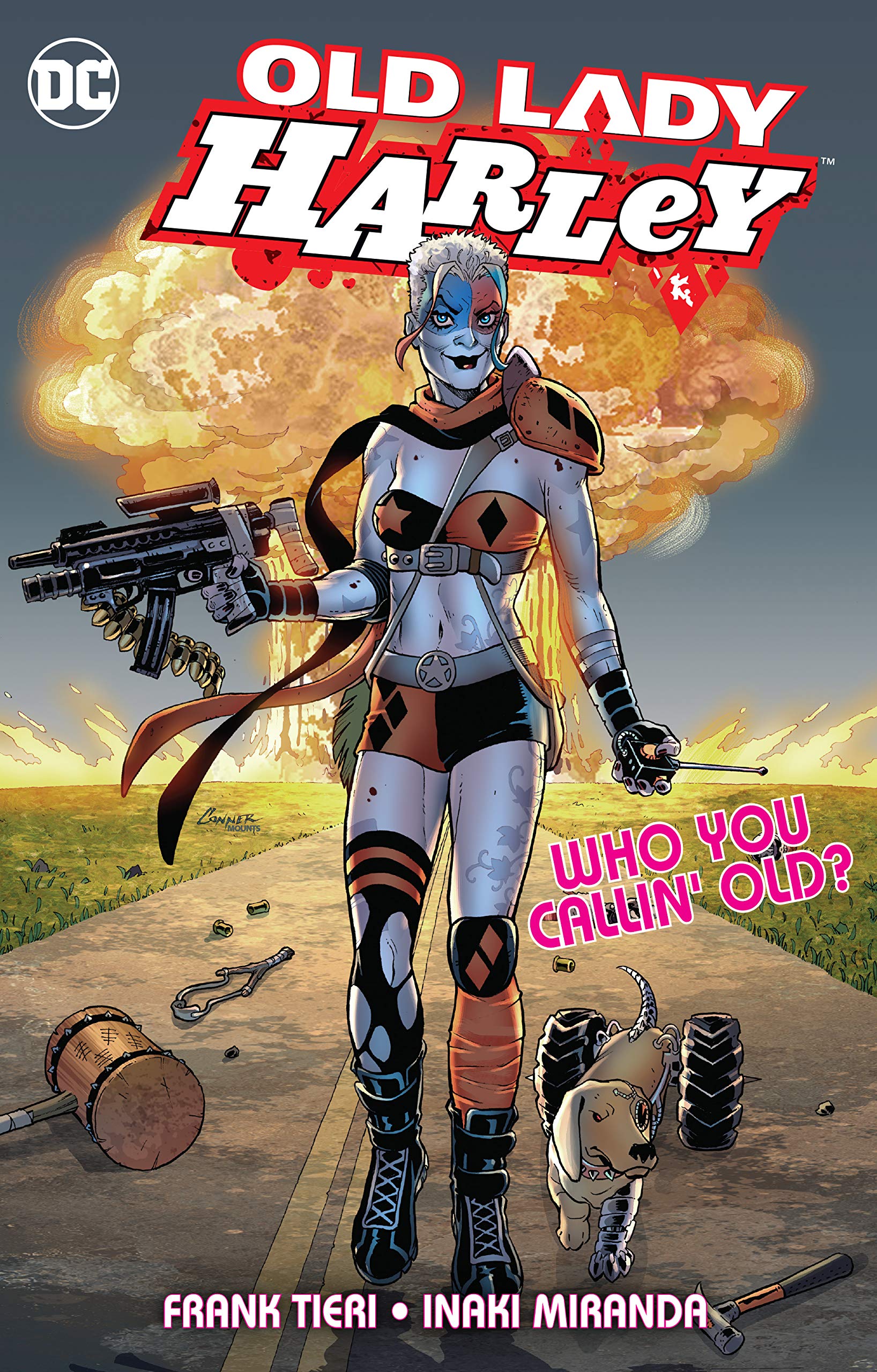 Old Lady Harley Harley Quinn Amazon Co Uk Frank Tieri