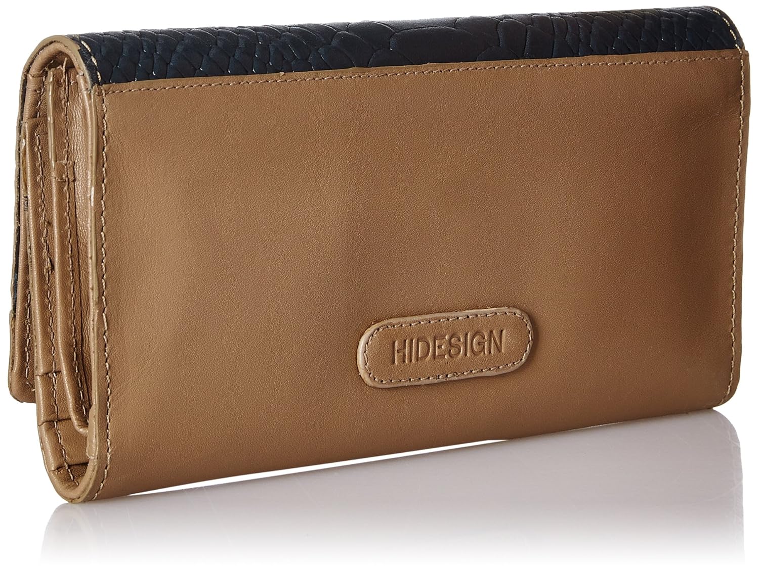 hidesign women's clutch (blue)