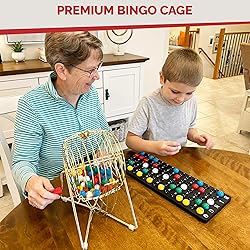 MR CHIPS 11" (Inch) Tall Professional Bingo Set