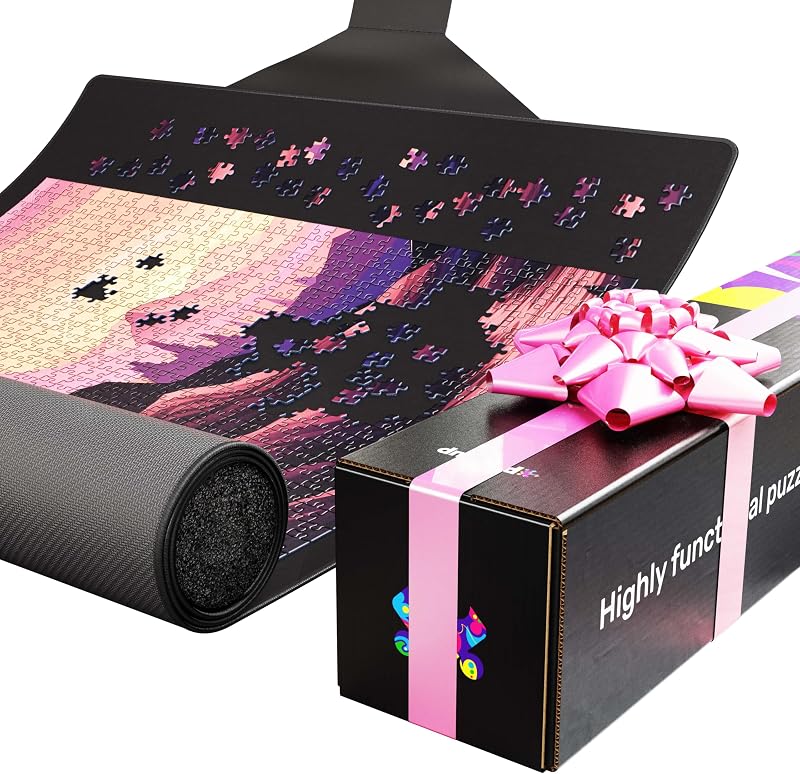 Puzzlup Premium Roll Up Jigsaw Mat 1000 Pieces 59 x 100 cm Gift Boxed