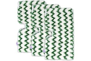 MAGICMOPS 3 Pack Compatible Shark Replacement Mop Pads Steam Pocket Mops S3500 Series S3501 S3601 S3550 S3901 Green